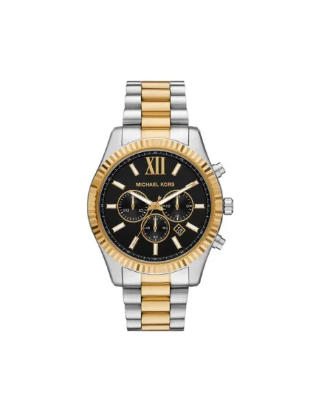 Ceas Michael Kors Lexington Chronograph argintiu