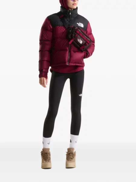 Geacă The North Face retro roșu
