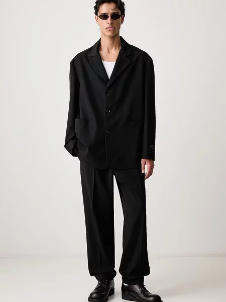 Maison Margiela однобортний піджак з вовною