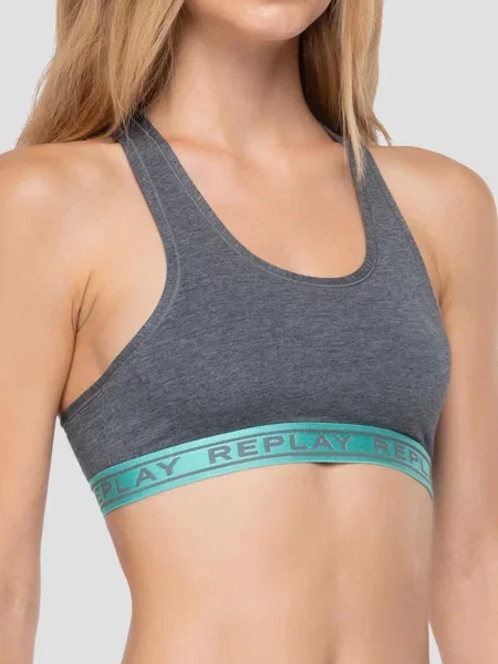 Бюстгальтер Replay серый