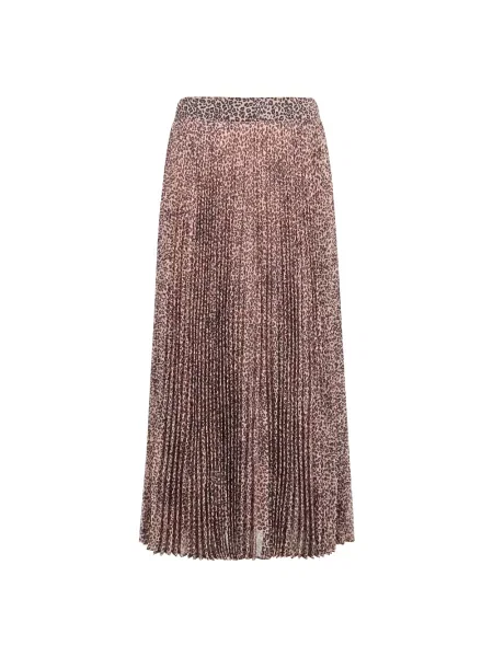 Spódnica Farm Rio z falbankami różowa