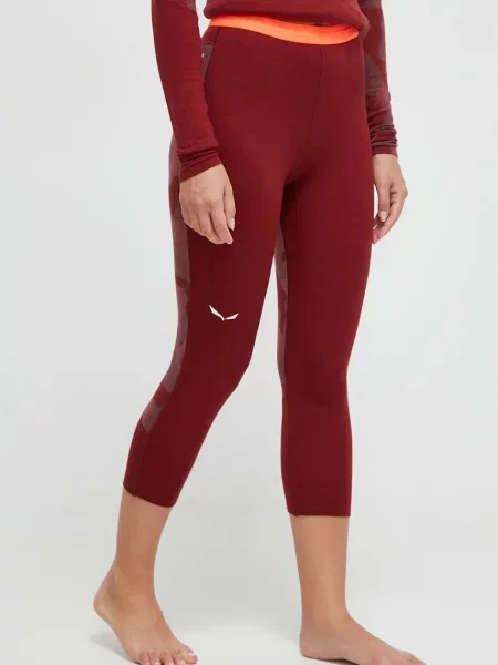 Термобелье Salewa бордовое