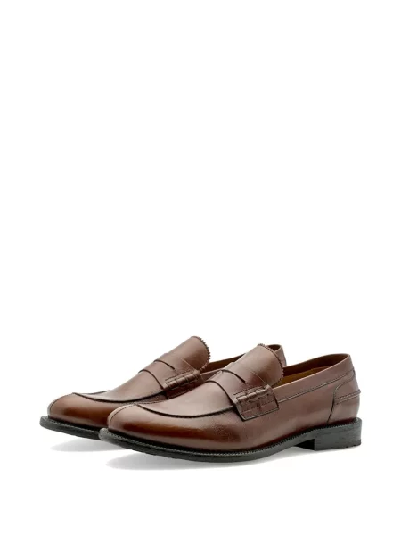 Pantofi loafer Lottusse din piele maro