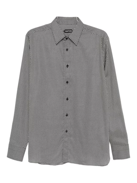 Риза Tom Ford на точки черно