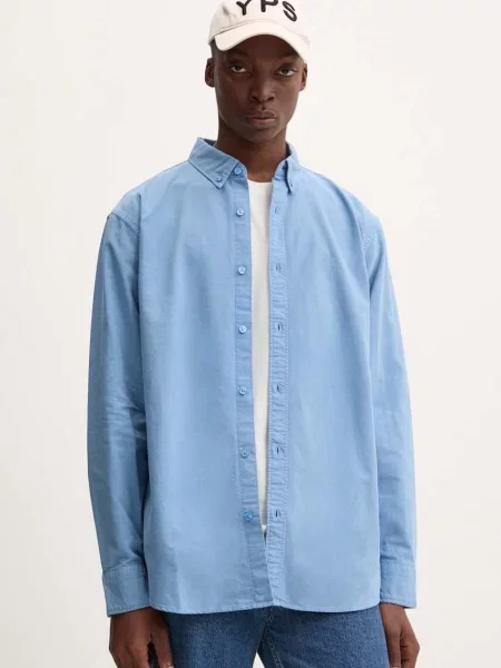 Levi's koszula relaxed z kołnierzykiem button-down niebieski