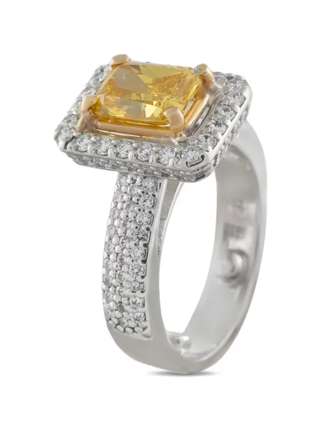Diamant inel Lb Exclusive argintiu