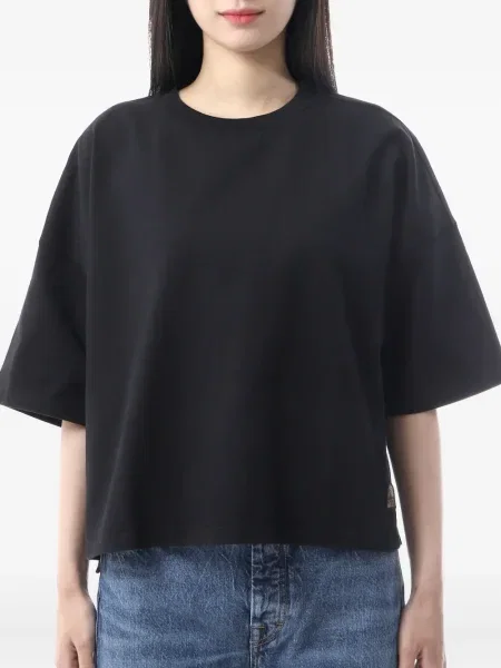 Krótka koszulka Parajumpers czarna