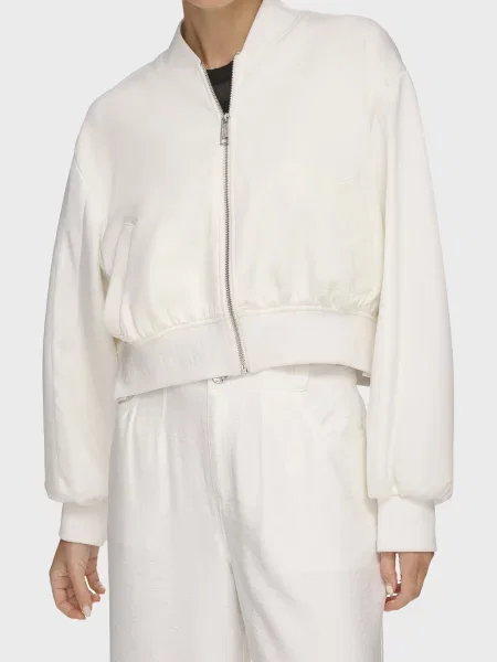 Бомбер Dkny белый