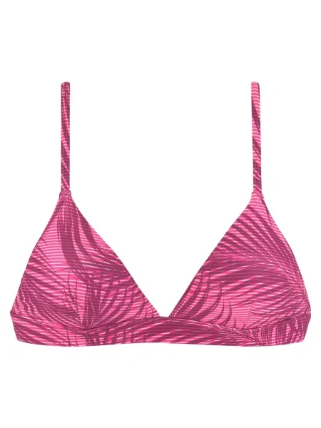 LASCANA ACTIVE Sutien costum de baie roșu bordeaux / roz alb