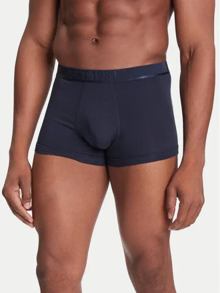 Emporio Armani Underwear Set 3 perechi de boxeri Bleumarin