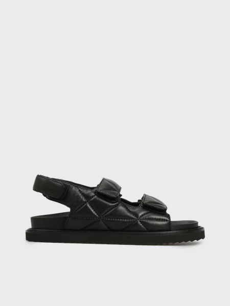 Шкіряні Сандалії PRPY чорний