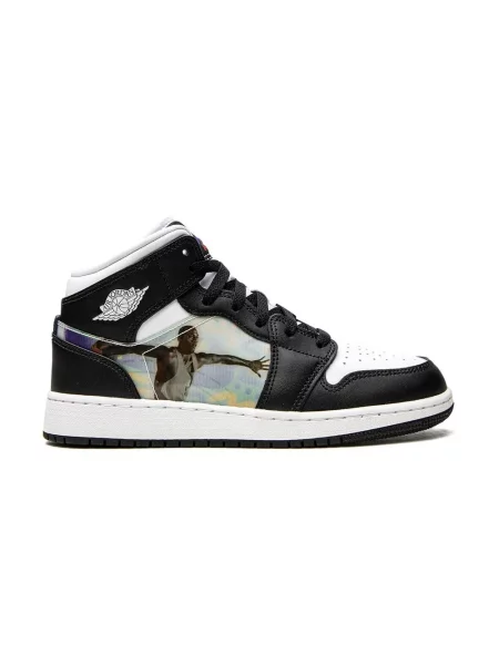 Sneakersy dziecięce Jordan Air Jordan 1 czarne