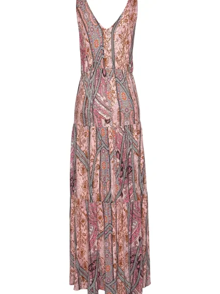 BUFFALO Rochie de vară deschis / maro coniac / portocaliu / roz albastru