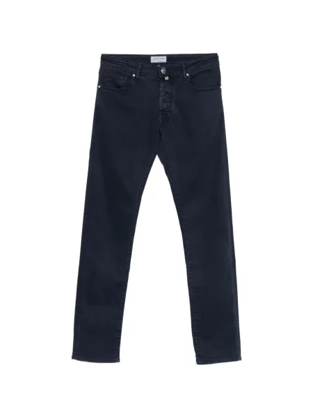 Pantaloni Jacob Cohën cu 5 buzunare cu autograf albastru