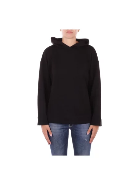 Bluza z kapturem Dondup z kapturem czarna