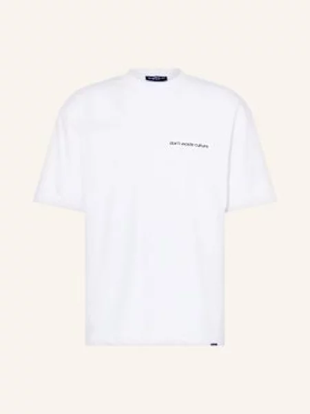 Don't Waste Culture T-Shirt Cleo weiss biała