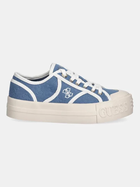 Guess tenisówki ISSAH FLPISS niebieski