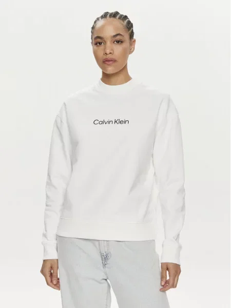Calvin Klein Bluza Hero Logo biały