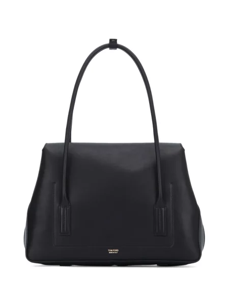 Geantă shopper Tom Ford din piele negru