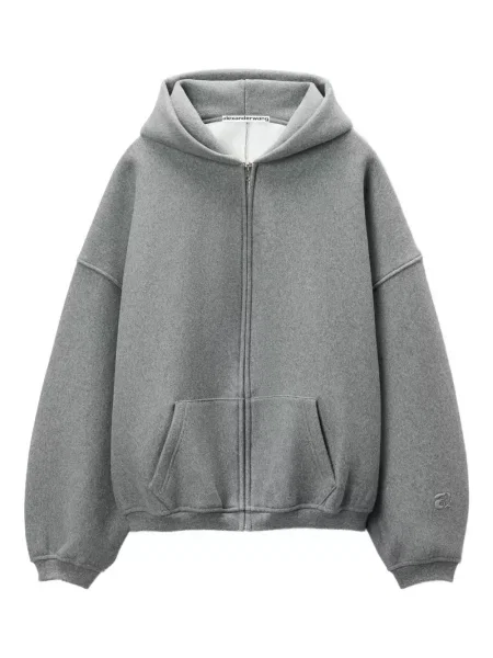 Hanorac cu glugă Alexander Wang gri