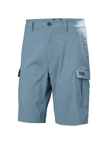 Pantaloni scurți cargo Helly Hansen cu autograf albastru