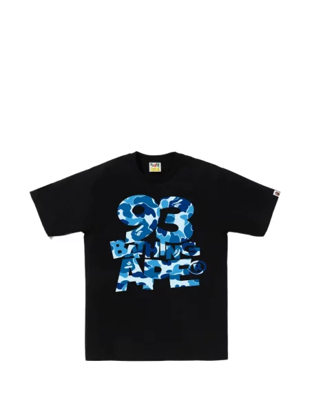 Tricou A Bathing Ape® cu imagine negru