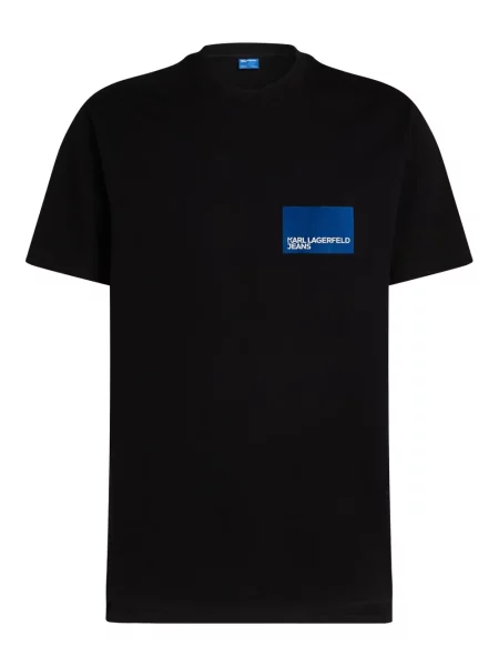 Tricou Karl Lagerfeld Jeans negru