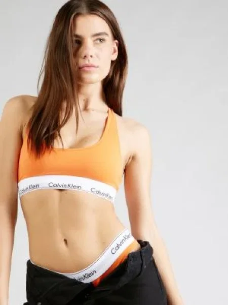 Podprsenka Calvin Klein Underwear oranžová