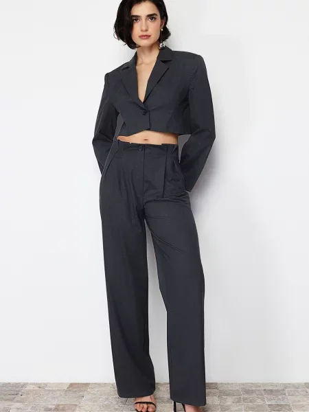Pantaloni Trendyol gri