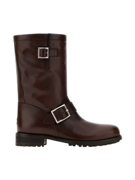 Kozaki Jimmy Choo brązowe