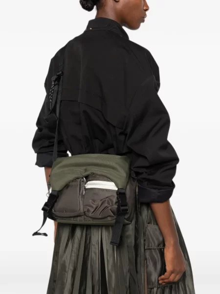 Боди Sacai зелено
