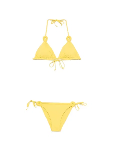 Szydełkować bikini Fisico żółty