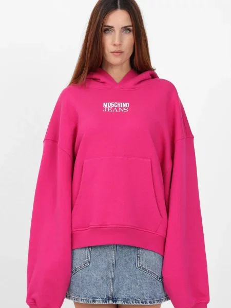 Толстовка Moschino розовая