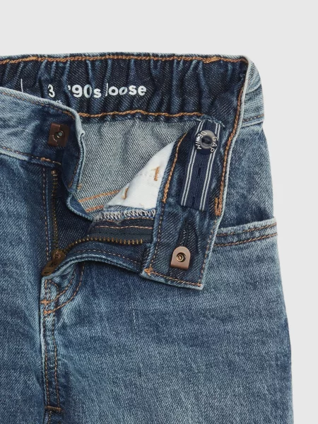 Pantaloni copii Gap gri