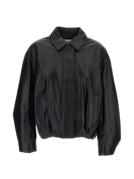 Geanta de piele Arma negru