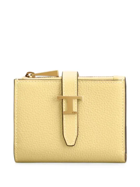 Portofel Tod's din piele galben