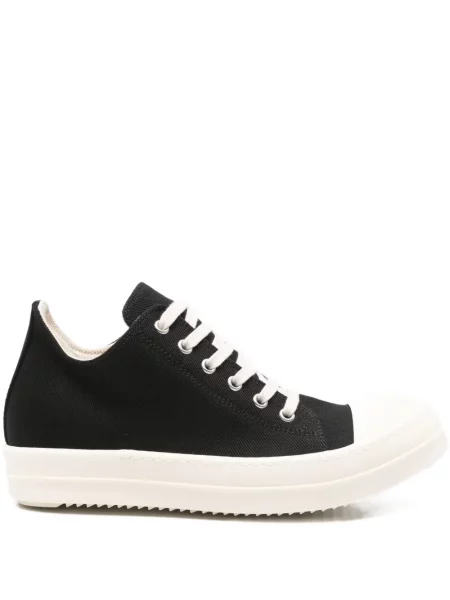 Sneakerși Rick Owens Drkshdw cu șireturi din dantelă negru