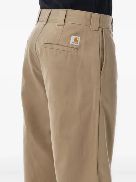 Pantaloni Carhartt Wip cu autograf