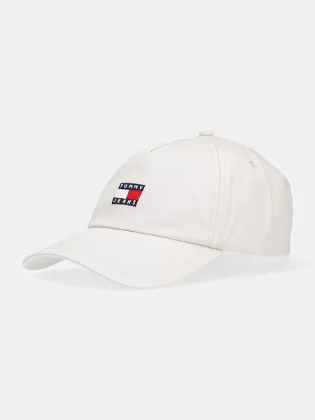 Tommy Jeans kšiltovka béžová