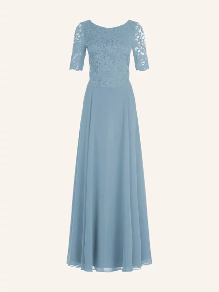 Vera Mont Šaty S Krajkou černošedá