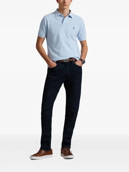 Șapcă Polo Ralph Lauren de mătase cu broderie cu dungi negru