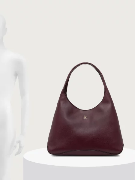 Tommy Hilfiger чанта тип хобо дамска от имитация на кожа