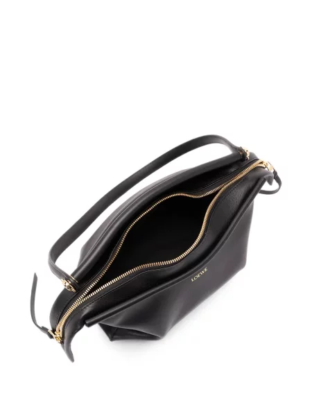 Geantă Loewe din piele cu imagine negru