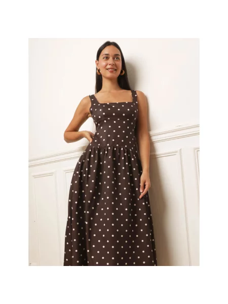 Rochie La Modeuse maro