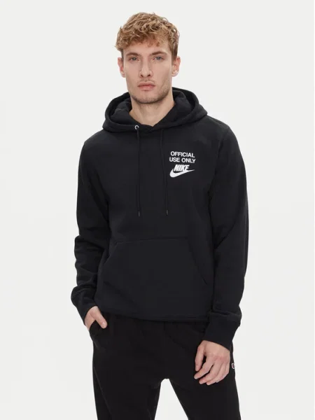 Nike Суитшърт Club Bb черен