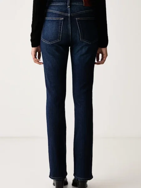 Calvin Klein Jeans jeansy flare granatowe