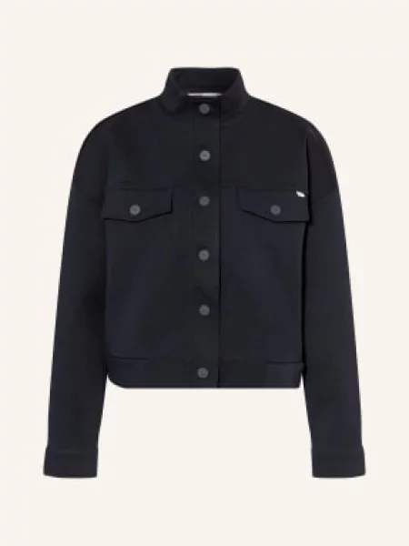 Brax Kurtka Z Jersey Bris blau granatowa