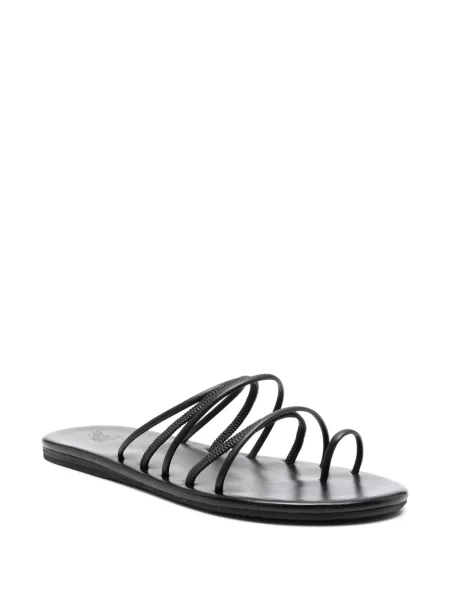 Sandale Ancient Greek Sandals din piele negru