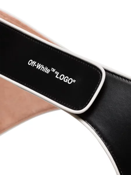 Curea Off-white cu imagine alb