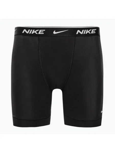 Chiloți de boxeri Nike Everyday Cotton Stretch Boxer Brief pentru bărbați negru